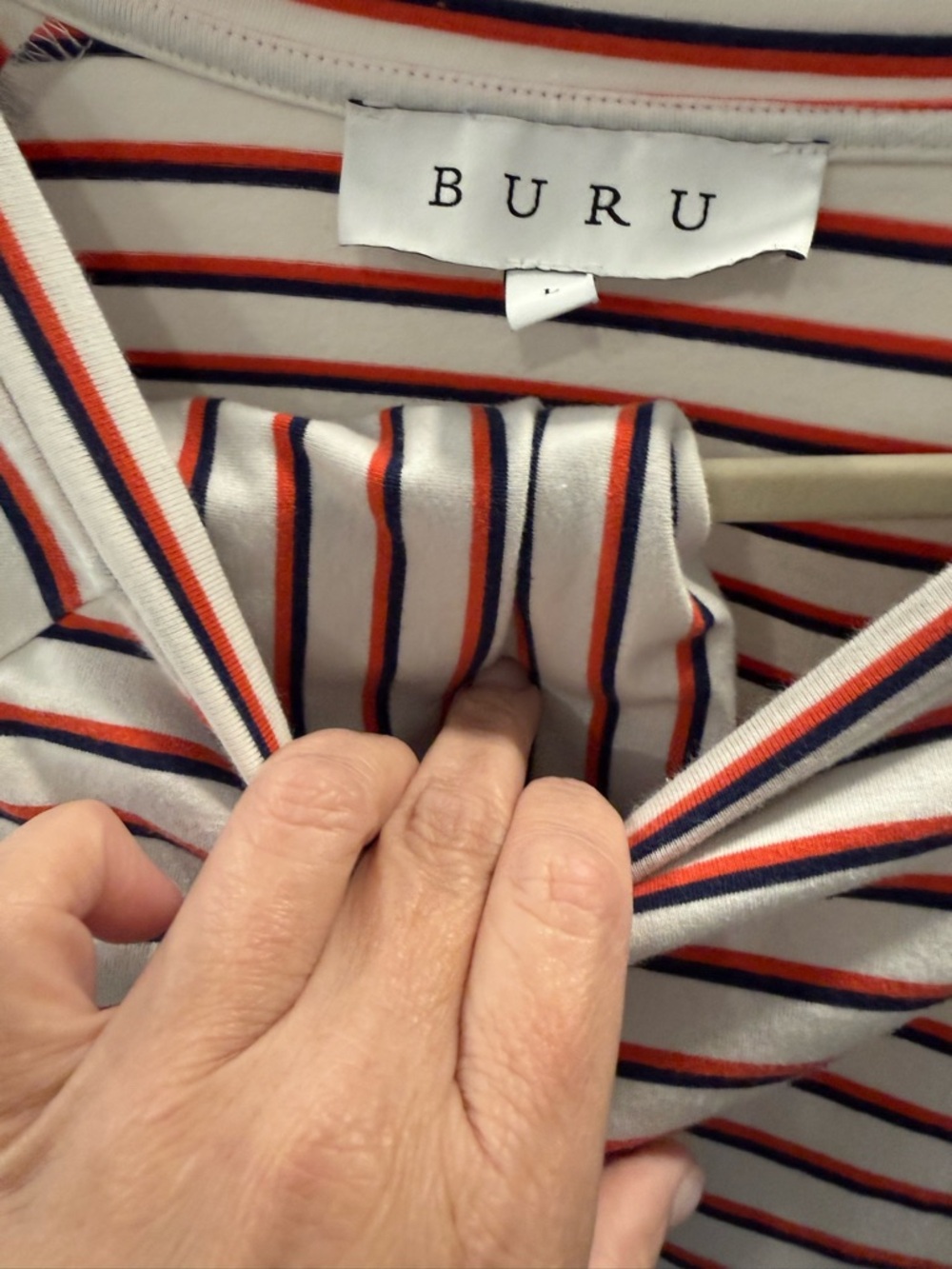 BURU Striped Women's Sleepwear Set - Picture 2 of 7